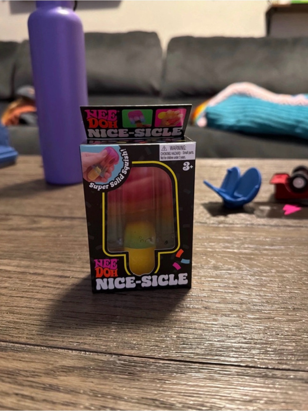 Nice-Sicle Rainbow Popsicle Stress Toy - Multicolor